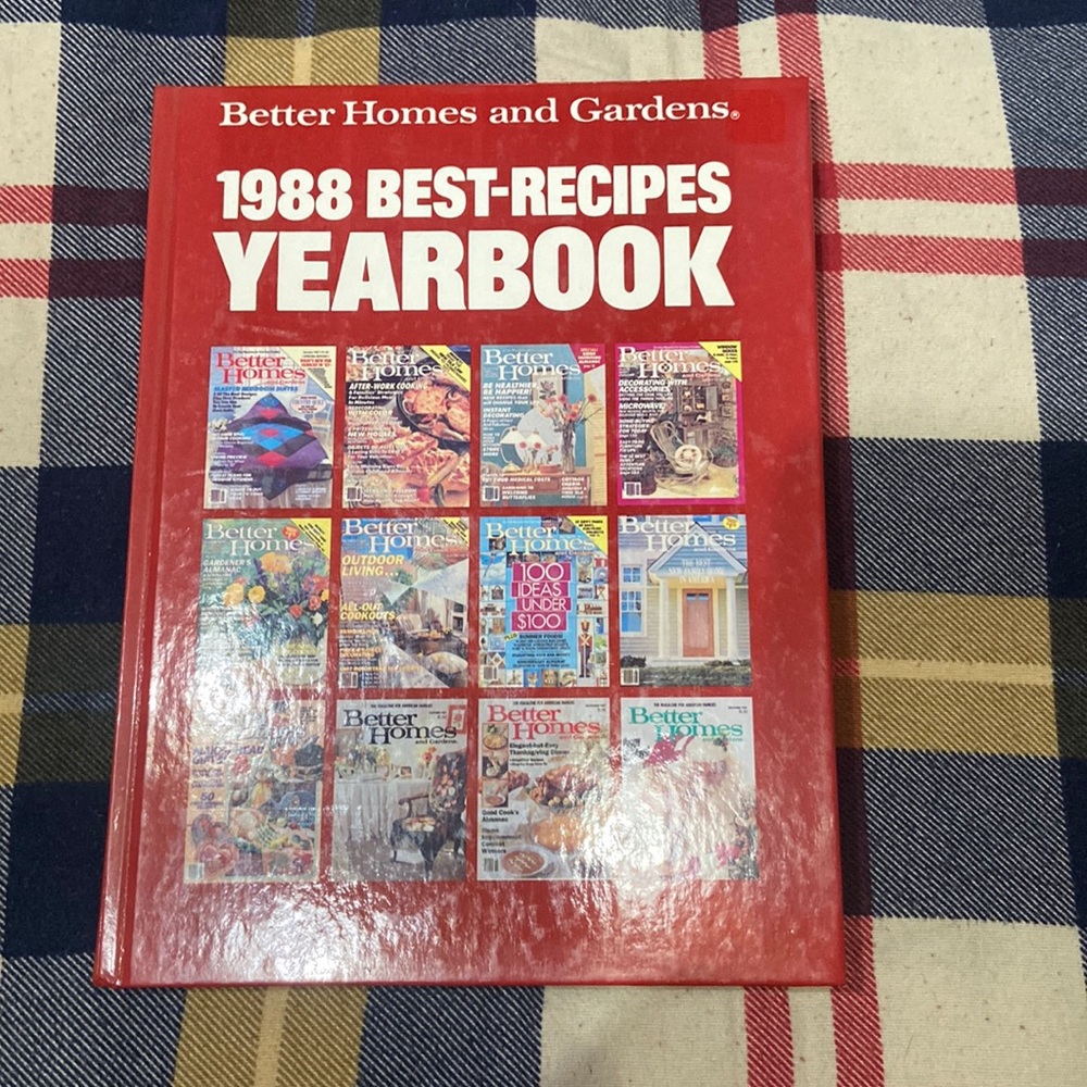 Better homes and gardens: 1988 best recipes yearbook
